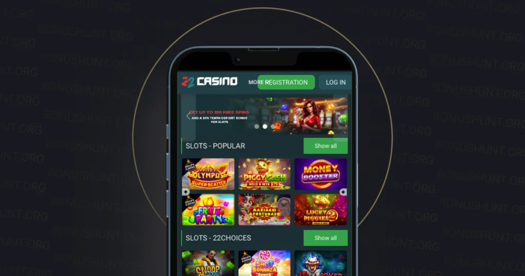 22Casino Mobile