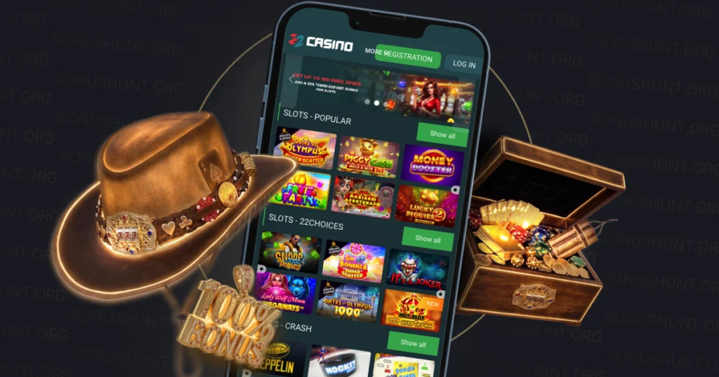 22Casino Welcome Bonus