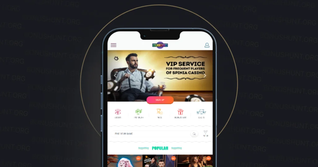 Spinia Casino Mobile Spinia Casino Mobile