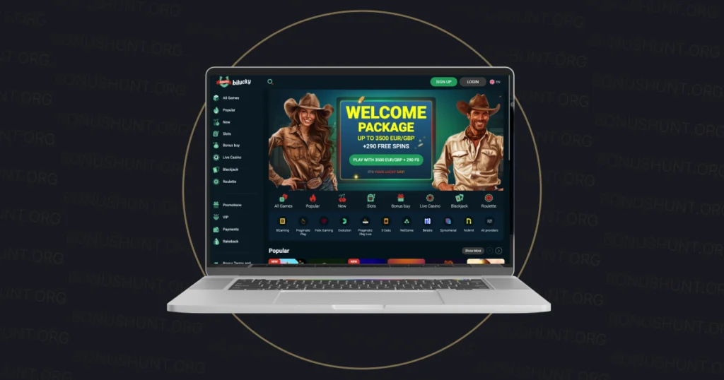 BiLucky Casino Design