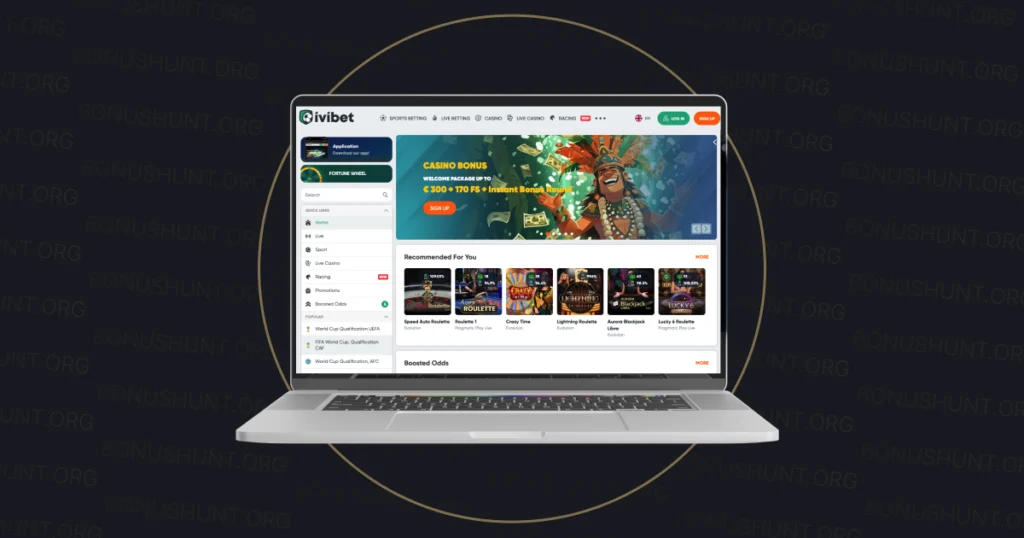 IviBet Casino Design