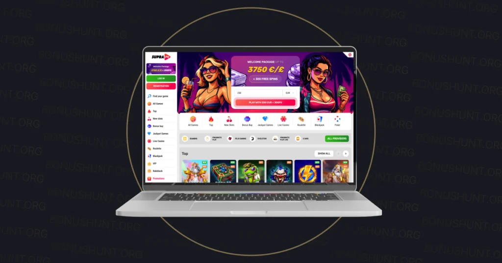 SupraPlay Casino Design